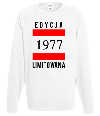 Edycja limitowana - Bluza z nadrukiem - Urodziny - Męska