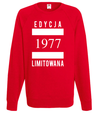 Edycja limitowana - Bluza z nadrukiem - Urodziny - Męska