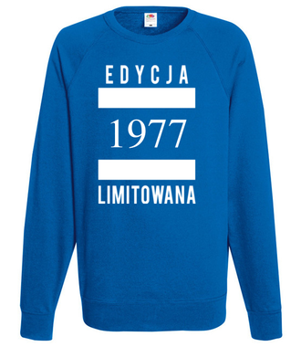 Edycja limitowana - Bluza z nadrukiem - Urodziny - Męska