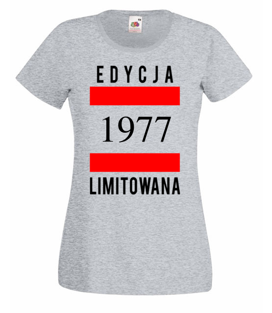 Edycja limitowana koszulka z nadrukiem urodzinowe kobieta jipi pl 793 63