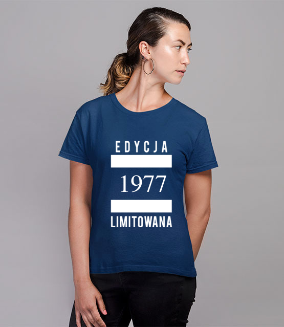 Edycja limitowana koszulka z nadrukiem urodzinowe kobieta jipi pl 794 80
