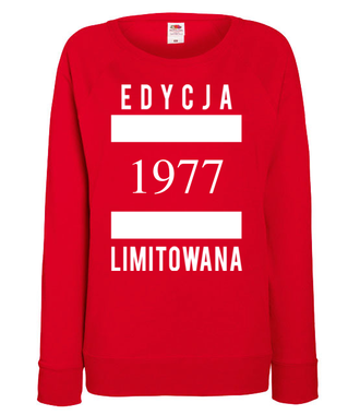 Edycja limitowana - Bluza z nadrukiem - Urodziny - Damska