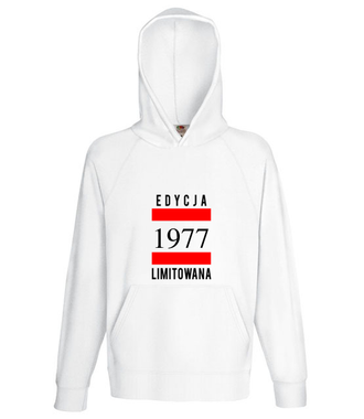 Edycja limitowana - Bluza z nadrukiem - Urodziny - Męska z kapturem