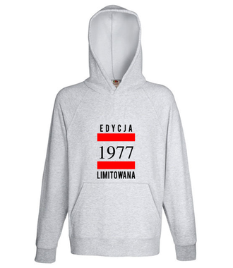 Edycja limitowana - Bluza z nadrukiem - Urodziny - Męska z kapturem