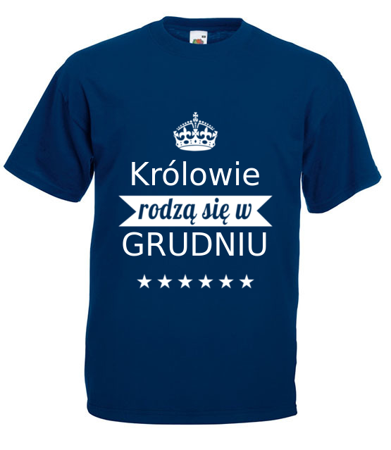 Krolowie rodza sie co miesiac koszulka z nadrukiem urodziny mezczyzna jipi pl 802 3