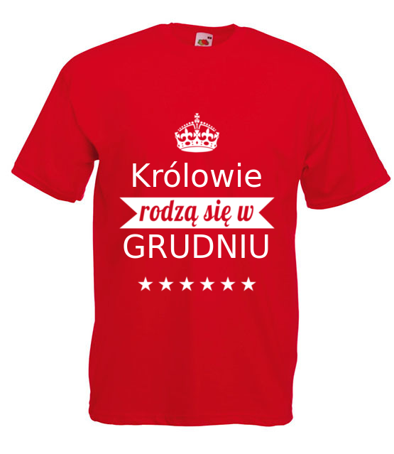 Krolowie rodza sie co miesiac koszulka z nadrukiem urodziny mezczyzna jipi pl 802 4
