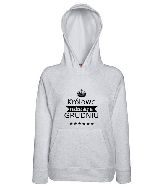 Krolowie rodza sie co miesiac bluza z nadrukiem urodziny kobieta jipi pl 801 148