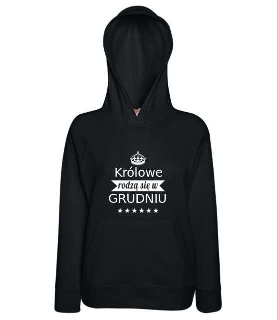 Krolowie rodza sie co miesiac bluza z nadrukiem urodziny kobieta jipi pl 802 144