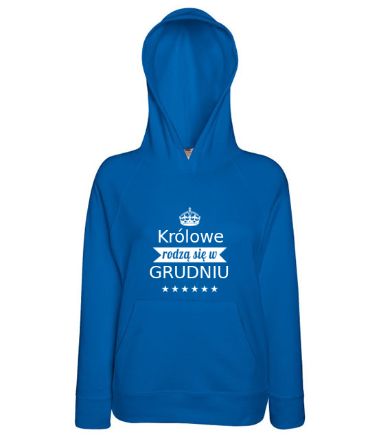 Krolowie rodza sie co miesiac bluza z nadrukiem urodziny kobieta jipi pl 802 147