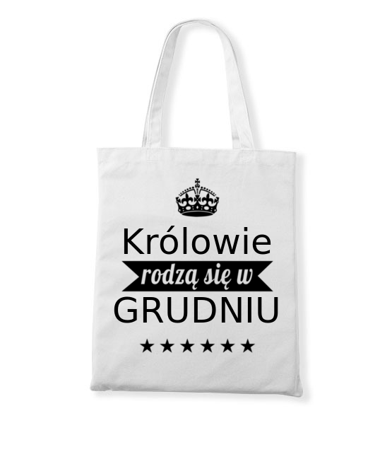 Krolowie rodza sie co miesiac torba z nadrukiem urodziny gadzety jipi pl 801 161