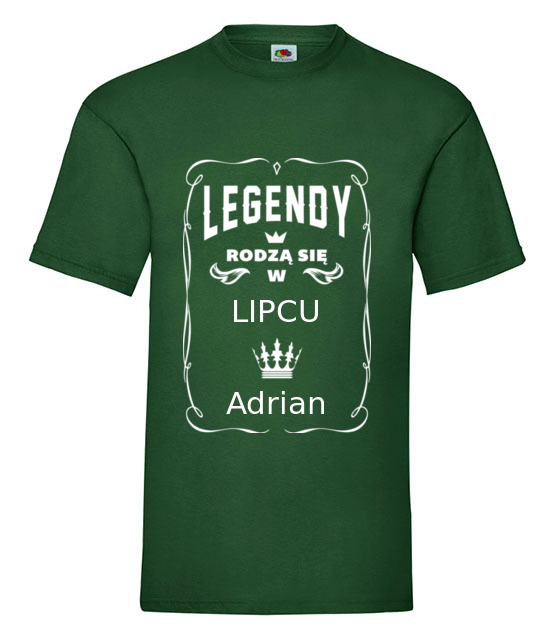 Jestem legenda urodzilem sie w koszulka z nadrukiem urodziny mezczyzna jipi pl 804 188