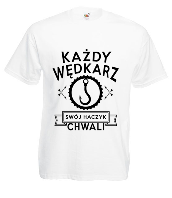 Kazdy wedkarz swoj haczyk chwali koszulka z nadrukiem dla wedkarza mezczyzna jipi pl 809 2