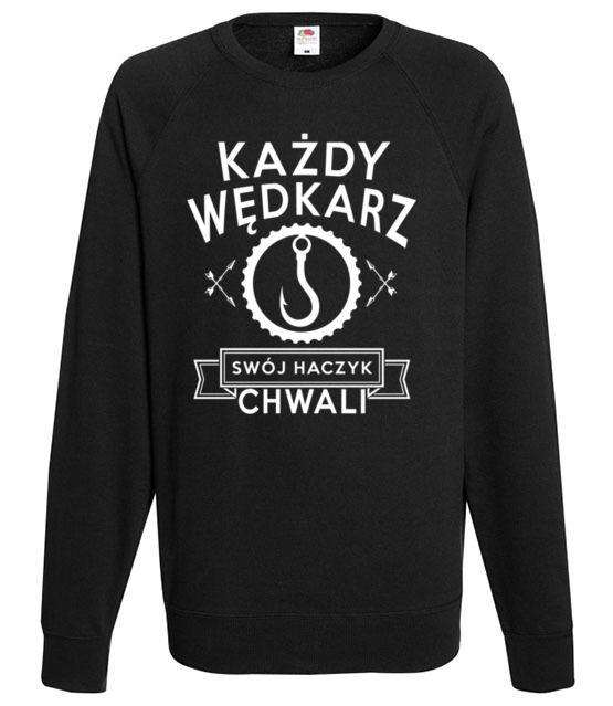 Kazdy wedkarz swoj haczyk chwali bluza z nadrukiem dla wedkarza mezczyzna jipi pl 810 107