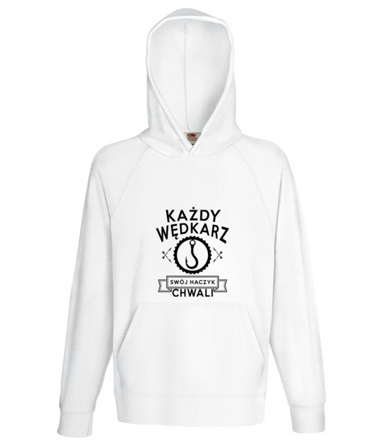 Kazdy wedkarz swoj haczyk chwali bluza z nadrukiem dla wedkarza mezczyzna jipi pl 809 135