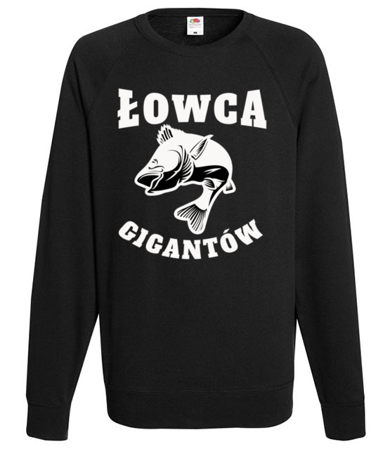 Jestem lowca gigantow bluza z nadrukiem dla wedkarza mezczyzna jipi pl 813 107