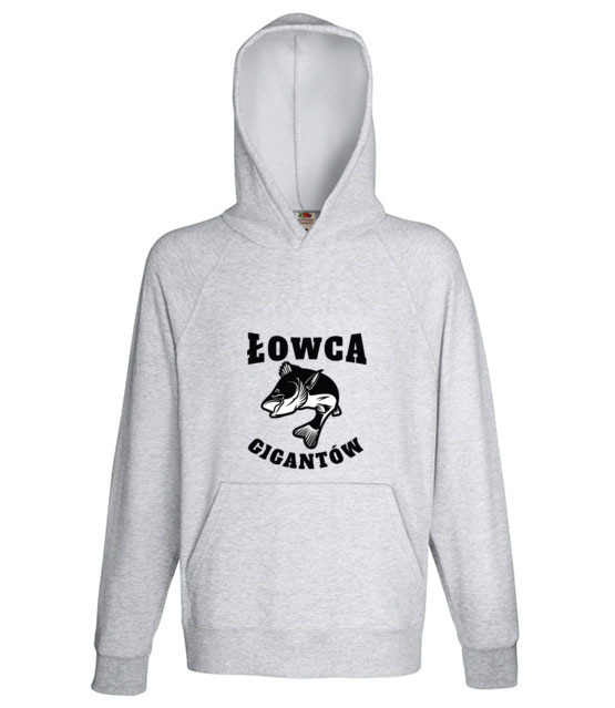 Jestem lowca gigantow bluza z nadrukiem dla wedkarza mezczyzna jipi pl 812 138