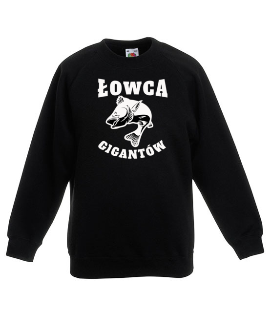 Jestem lowca gigantow bluza z nadrukiem dla wedkarza dziecko jipi pl 813 124