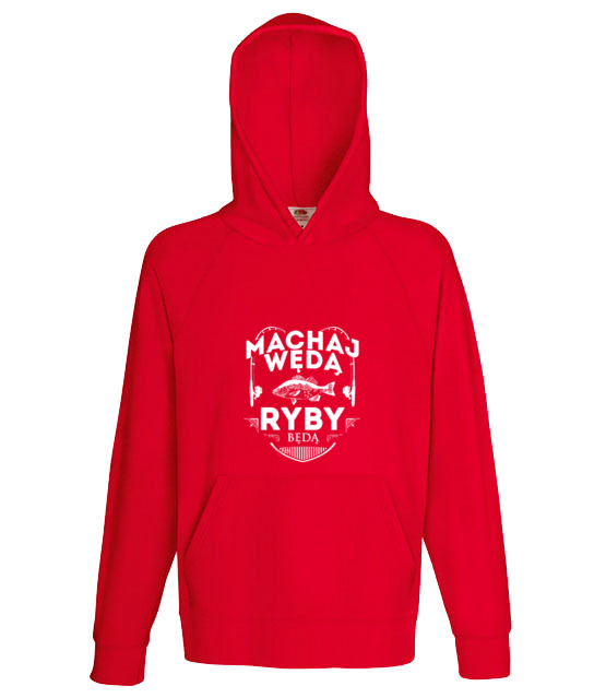 Machaj machaj ino zwawo bluza z nadrukiem dla wedkarza mezczyzna jipi pl 819 136