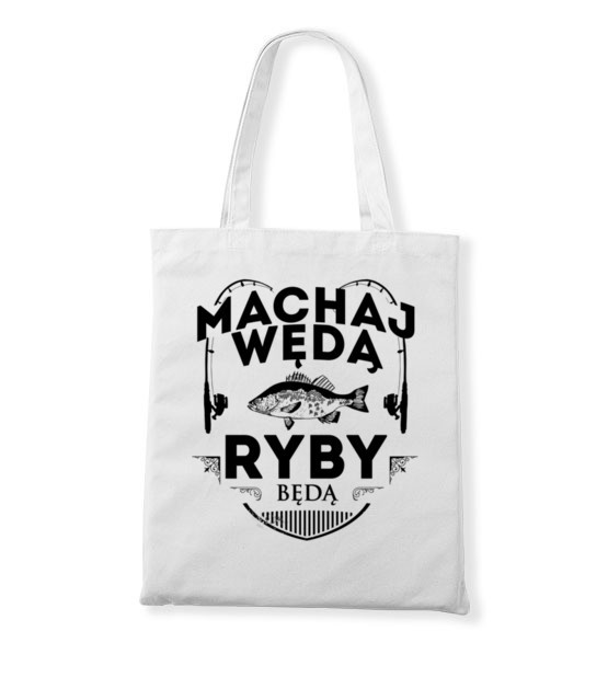 Machaj machaj ino zwawo torba z nadrukiem dla wedkarza gadzety jipi pl 818 161