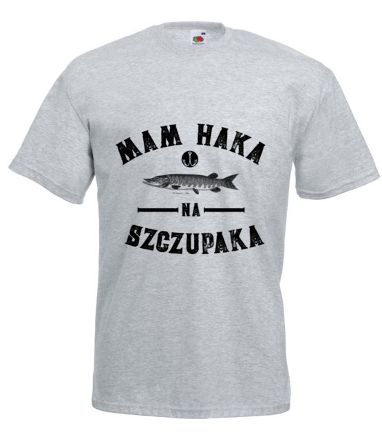 Czy masz haka na szczupaka koszulka z nadrukiem dla wedkarza mezczyzna jipi pl 820 6