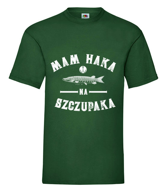 Czy masz haka na szczupaka koszulka z nadrukiem dla wedkarza mezczyzna jipi pl 821 188