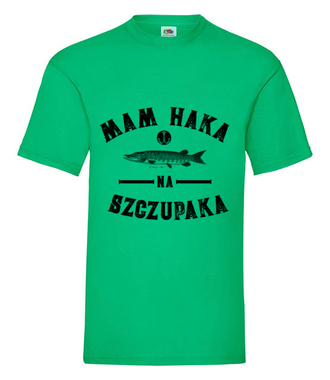 Czy masz haka na szczupaka?  - Koszulka z nadrukiem - dla wędkarza - Męska