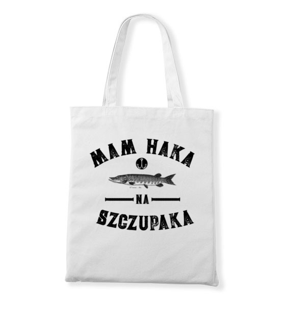 Czy masz haka na szczupaka torba z nadrukiem dla wedkarza gadzety jipi pl 820 161