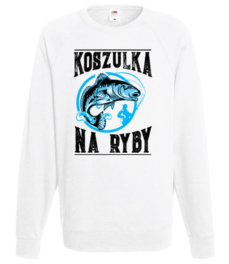 Koszulka na ryby  - Bluza z nadrukiem - dla wędkarza - Męska