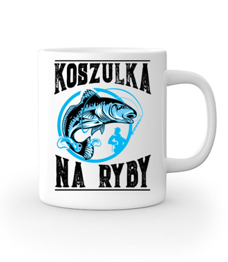 Koszulka na ryby  - Kubek z nadrukiem - dla wędkarza - Gadżety