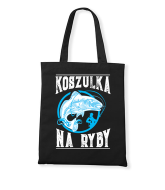 Koszulka na ryby  - Torba z nadrukiem - dla wędkarza - Gadżety