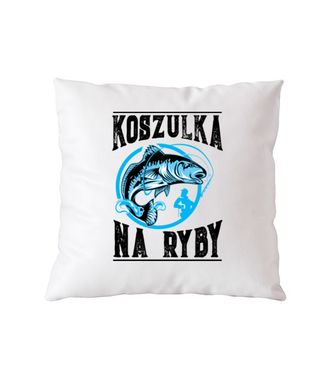 Koszulka na ryby  - Poduszka z nadrukiem - dla wędkarza - Gadżety