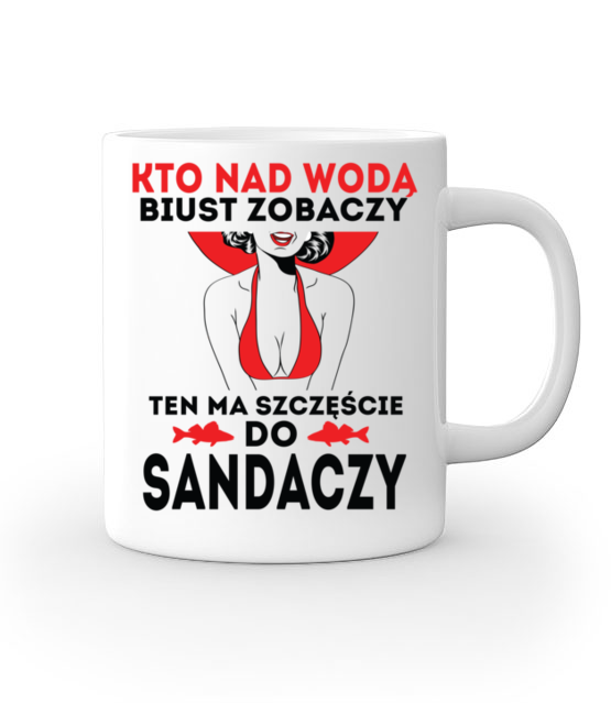 Sposob na sandacza kubek z nadrukiem dla wedkarza gadzety jipi pl 825 159