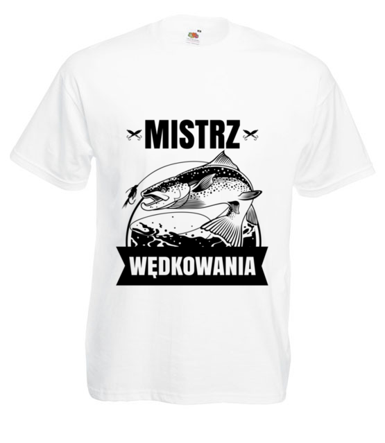 Mistrz moze byc tylko jeden koszulka z nadrukiem dla wedkarza mezczyzna jipi pl 826 2