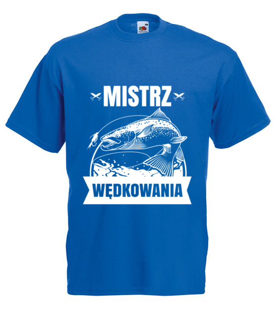 Mistrz moze byc tylko jeden koszulka z nadrukiem dla wedkarza mezczyzna jipi pl 827 5