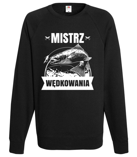 Mistrz moze byc tylko jeden bluza z nadrukiem dla wedkarza mezczyzna jipi pl 827 107