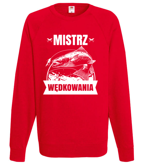 Mistrz moze byc tylko jeden bluza z nadrukiem dla wedkarza mezczyzna jipi pl 827 108