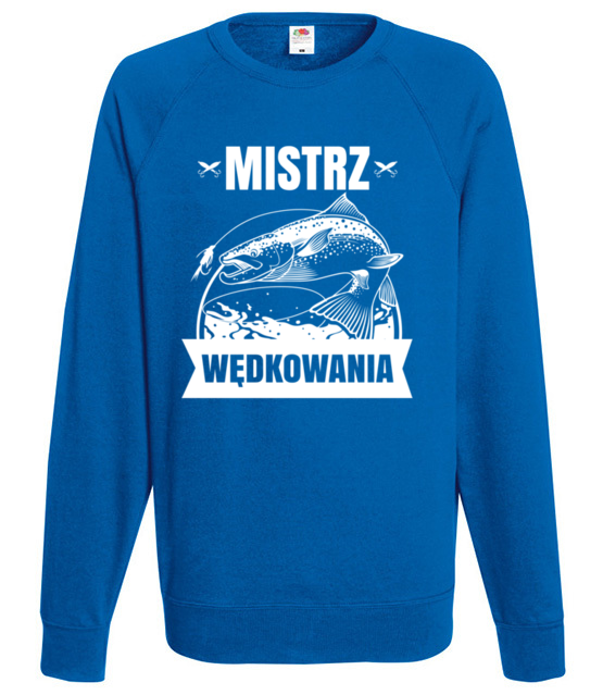 Mistrz moze byc tylko jeden bluza z nadrukiem dla wedkarza mezczyzna jipi pl 827 109
