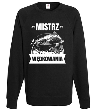 Mistrz może być tylko jeden - Bluza z nadrukiem - dla wędkarza - Męska