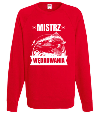 Mistrz może być tylko jeden - Bluza z nadrukiem - dla wędkarza - Męska