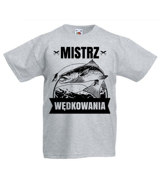 Mistrz moze byc tylko jeden koszulka z nadrukiem dla wedkarza dziecko jipi pl 826 87
