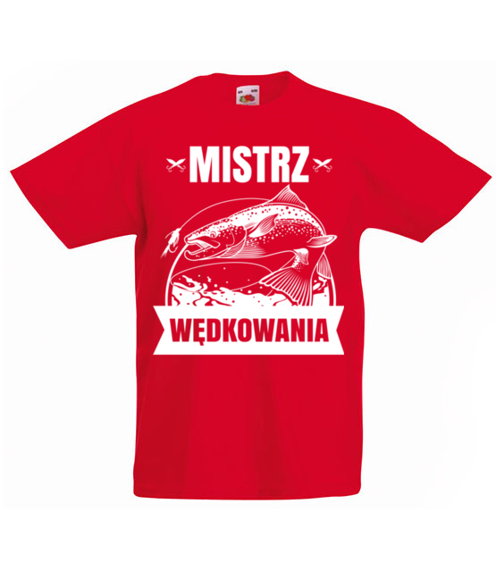 Mistrz moze byc tylko jeden koszulka z nadrukiem dla wedkarza dziecko jipi pl 827 84