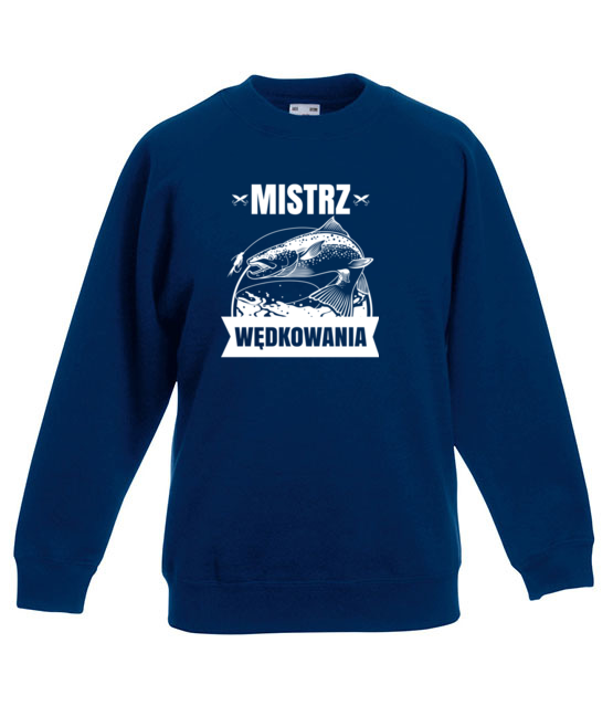 Mistrz moze byc tylko jeden bluza z nadrukiem dla wedkarza dziecko jipi pl 827 127