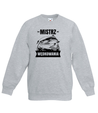 Mistrz może być tylko jeden - Bluza z nadrukiem - dla wędkarza - Dziecięca