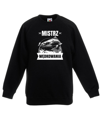Mistrz może być tylko jeden - Bluza z nadrukiem - dla wędkarza - Dziecięca