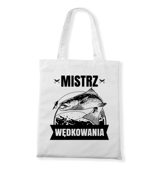 Mistrz moze byc tylko jeden torba z nadrukiem dla wedkarza gadzety jipi pl 826 161