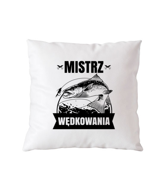 Mistrz moze byc tylko jeden poduszka z nadrukiem dla wedkarza gadzety jipi pl 826 164