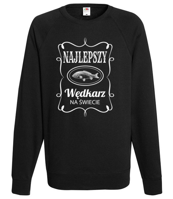 Najlepszy wedkarz to ja bluza z nadrukiem dla wedkarza mezczyzna jipi pl 838 107