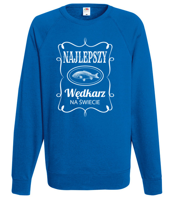 Najlepszy wedkarz to ja bluza z nadrukiem dla wedkarza mezczyzna jipi pl 838 109