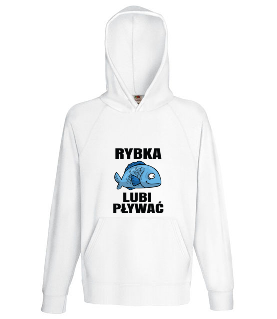 Bo rybka przeciez lubi plywac bluza z nadrukiem dla wedkarza mezczyzna jipi pl 844 135
