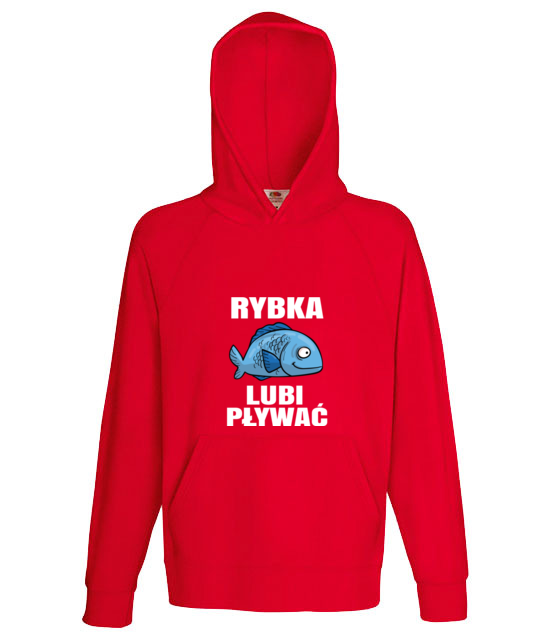 Bo rybka przeciez lubi plywac bluza z nadrukiem dla wedkarza mezczyzna jipi pl 845 136
